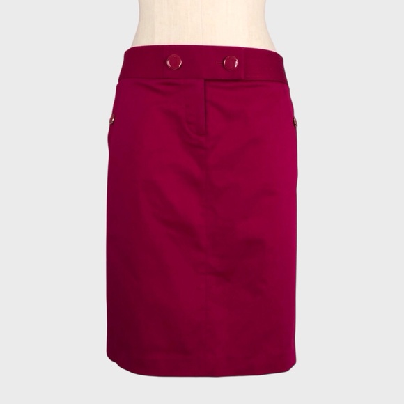 J. Crew Factory Dresses & Skirts - J Crew Stretch Cotton Pencil Skirt
